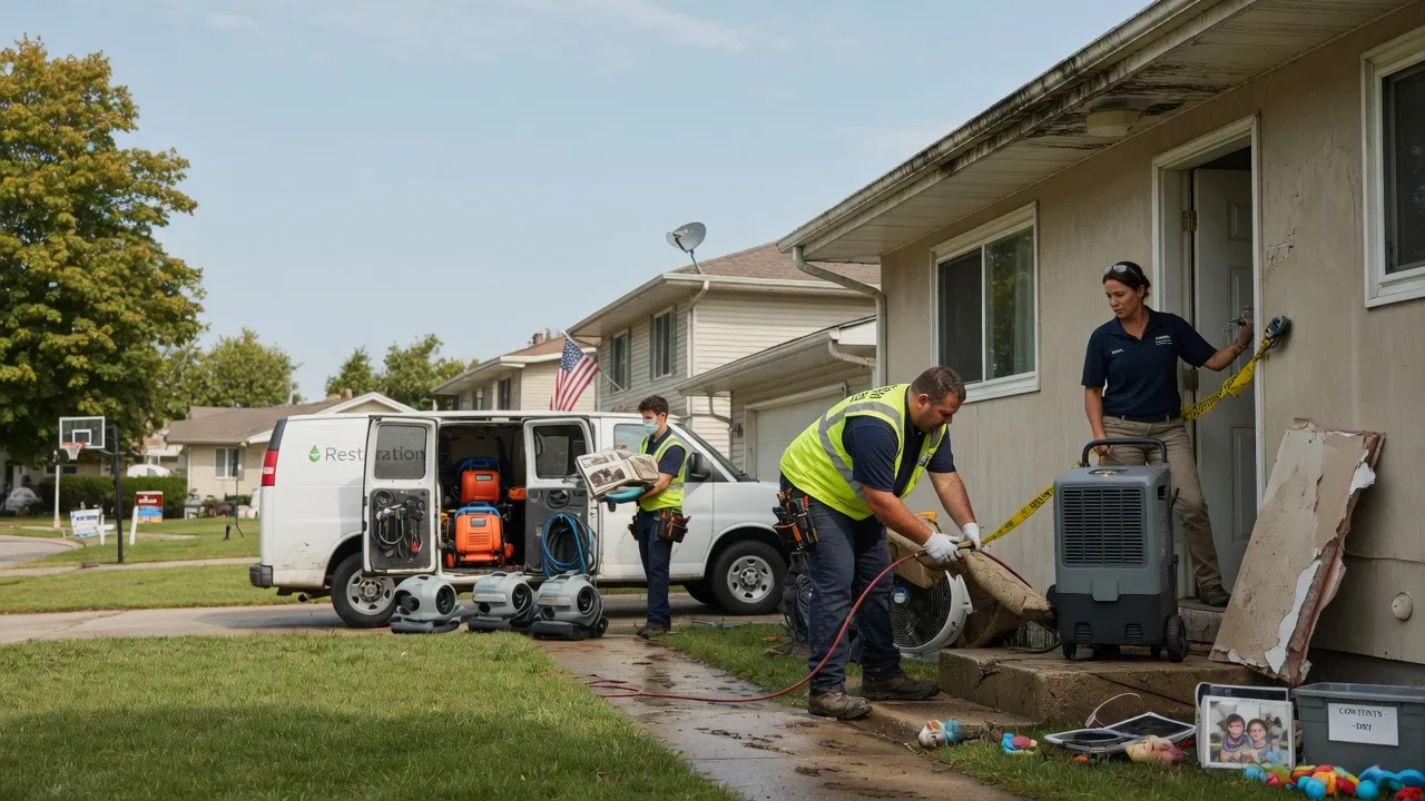 Water Damage Restoration in Fifty Six, AR near me